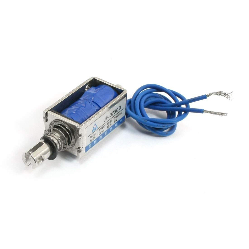 0730B 12V Solenoid 0.5kg Push Pull Linear Actuator Motor Electromagnet