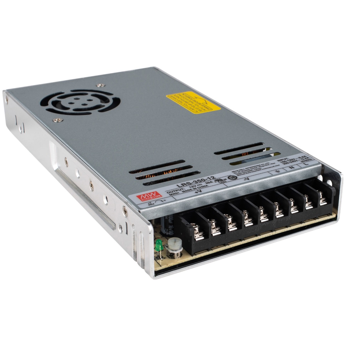 48V 7.3A SMPS Metal Power Supply Mean Well   350.4W  LRS-350-48 