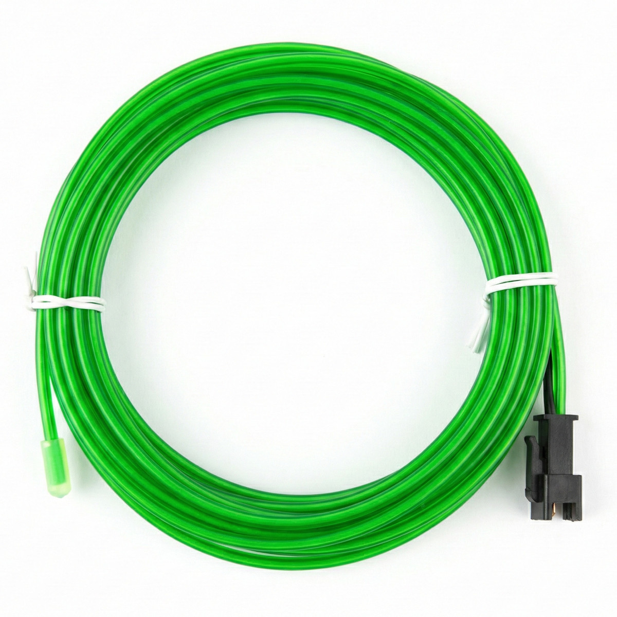 5M EL Wire Neon Light Flexible Rope Tube - Green (Waterproof)