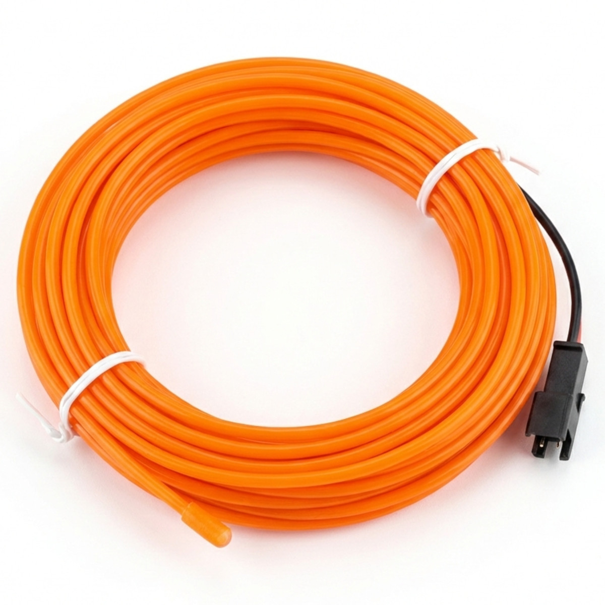 5M EL Wire Neon Light Flexible Rope Tube - Yellow (Waterproof)