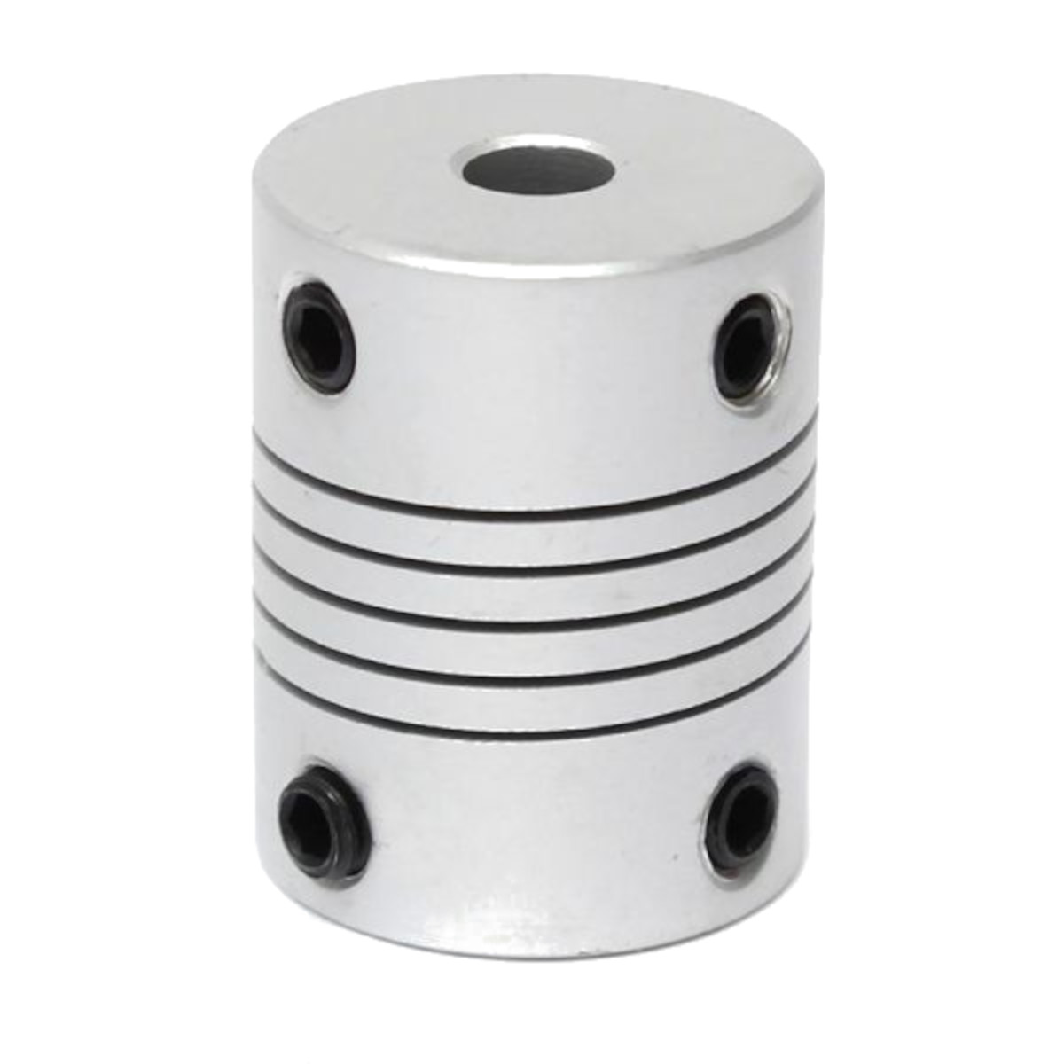 6mm to 6mm Flexible Coupler for 3D Printer CNC Shaft Metal 