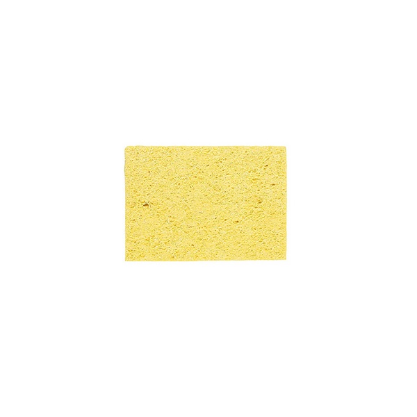 Soldering Iron Tip Cleaning Yellow Rectangle  Sponge  3.5cm x 5cm