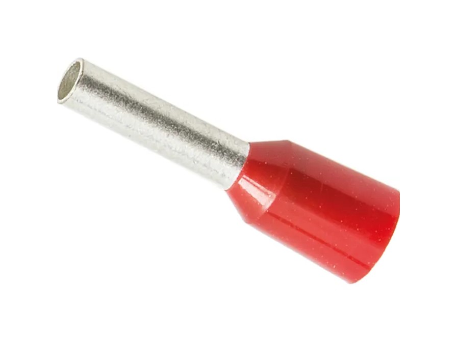 Insulated Crimp Bootlace Ferrule,8MM,2.5sq.mm