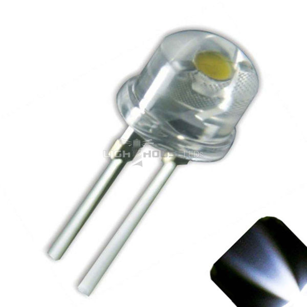 Super Bright 8 mm White LED