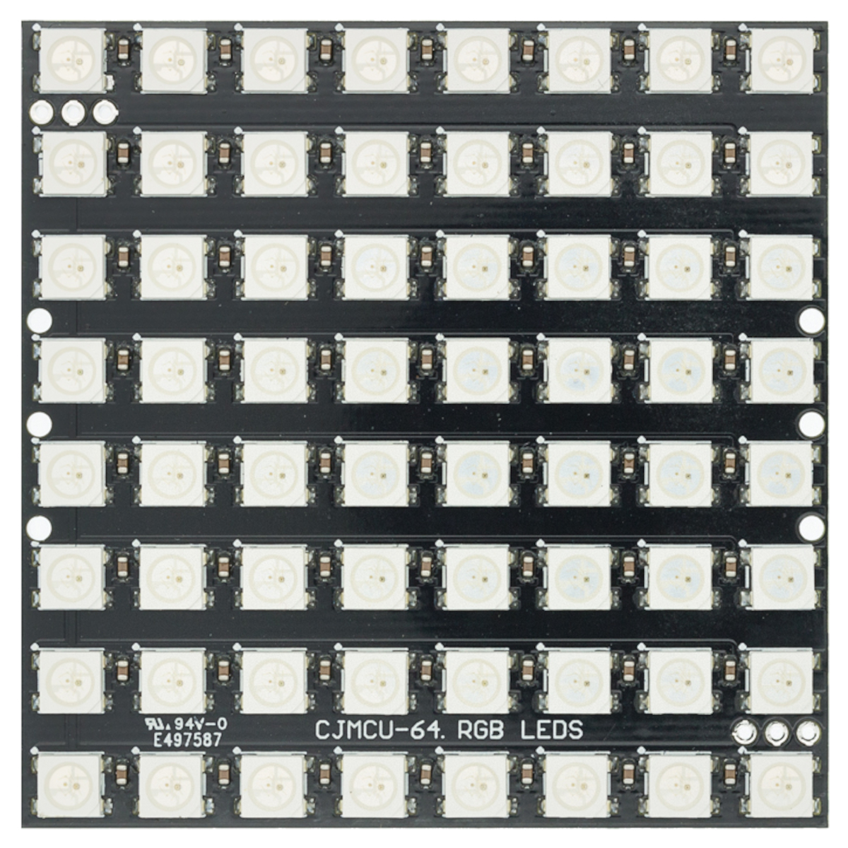 RGB Flexible LED Module WS2812B 8×8 64bits