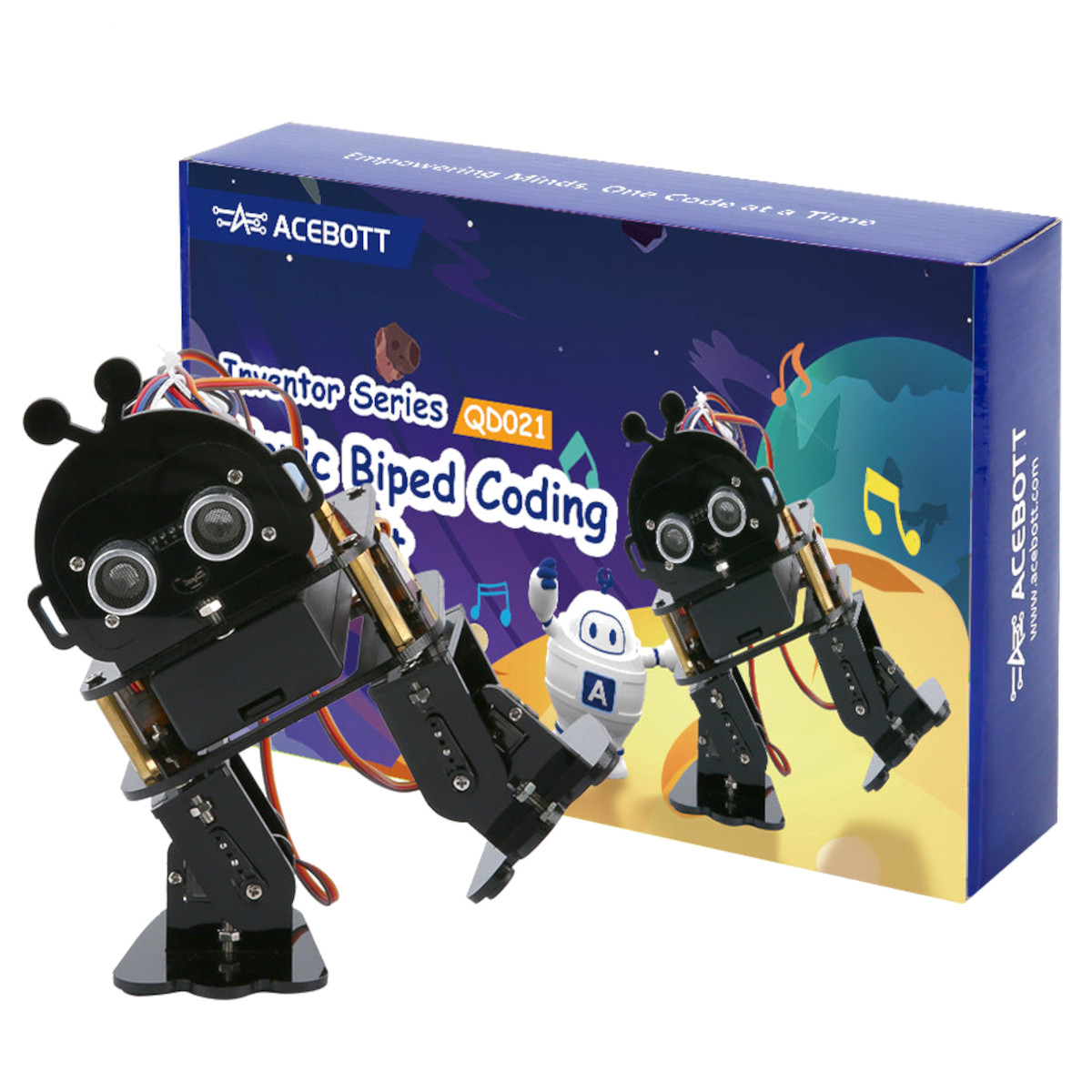 ACEBOTT Bionic Biped Robot DIY Kit ESP32 Programming Wifi-App Control  QD021 