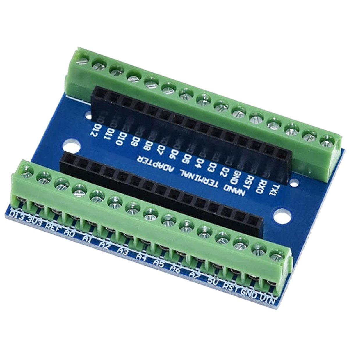 Nano Expansion Shield with Screw Terminals - IO Adapter for Nano