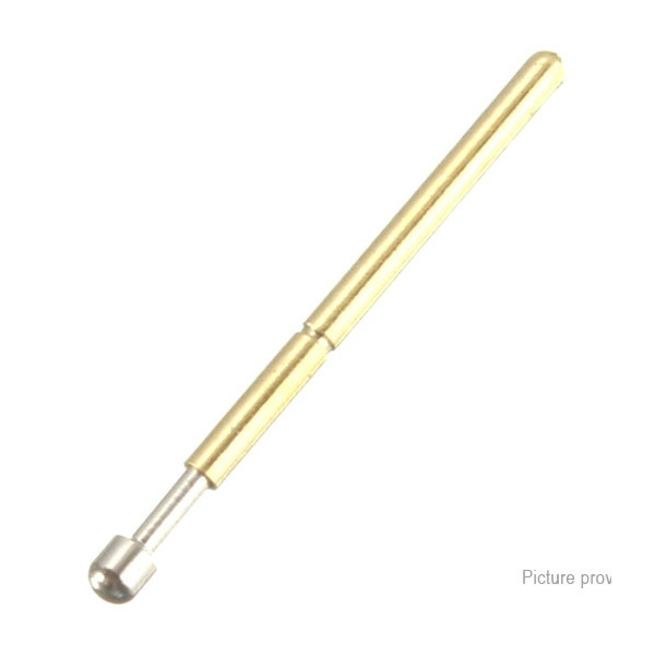 SODIAL R Spring Test Probe Pogo Pin P75 LM2 1.02mm Dia 16mm Length 100g Pack of 100 Color Gold 