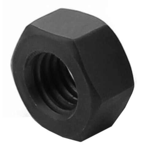 M2 Black Hexagonal Nylon Nut