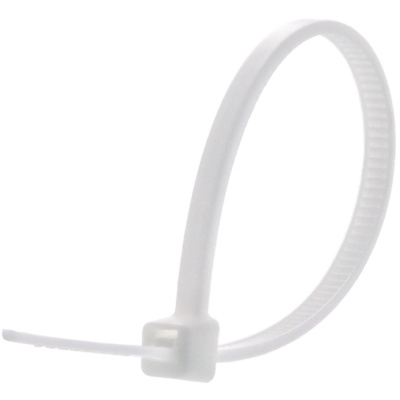 100 mm Nylon Cable Tie White 