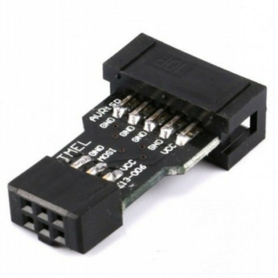 10 Pin to 6 Pin AVR ISP Adapter Board Interface Connector