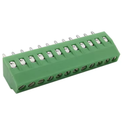 12 Pin Fixed Screw Terminal Block Connector 2.54MM,Pitch