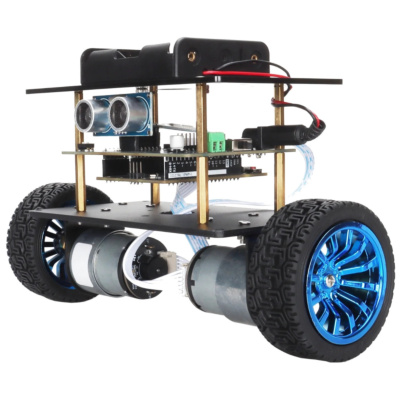2-Wheel Drive Self-Balancing Smart Robot Car With Bluetooth Multifunctional Unassembled DIY Kit