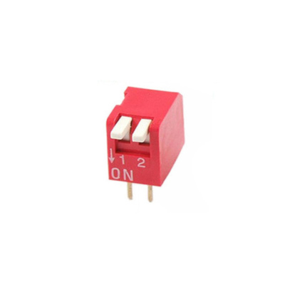 Dip Switch -2  Way Right Angle Piano Type