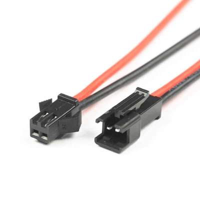 2 Pin JST Connector Male & Female with 10cm Cable