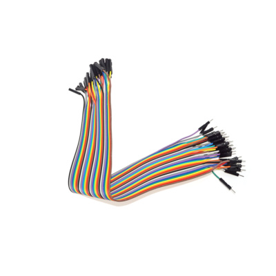  Male To Female Jumper Wires 40 Pcs 30cm