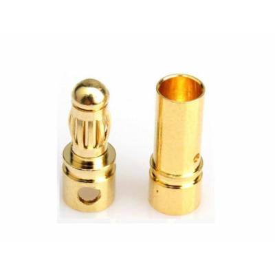 3.5mm Bullet Connectors Gold Plated for Brushless Motor ESC