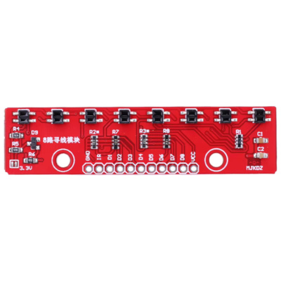 3.3v-5v 8-Channel IR Sensor Array Line Follower Infrared Detection Module Board