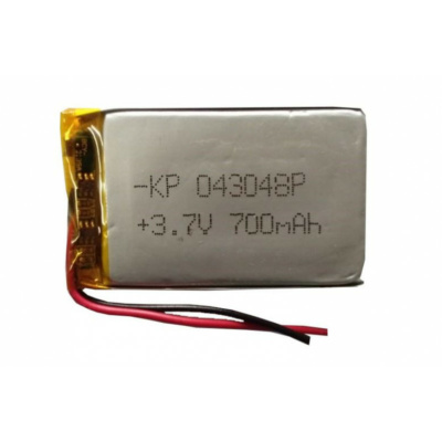 Lipo Rechargeable Battery  3.7V 700mAH KP-043048