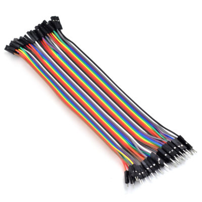 Male To Female Jumper Wires 40 Pcs 20cm