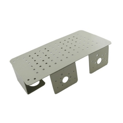 Advance 4 Wheel Metal Chassis Grey for Robotics & Hobby Electronics 