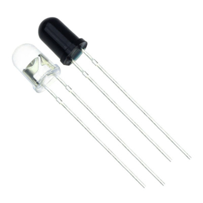 5 mm IR Transmitter and Receiver LED Tx Rx Pair Photodiode