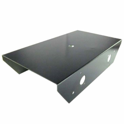 Advance 4 Wheel Metal Black Big Chassis For Robotics & Hobby Electronics 