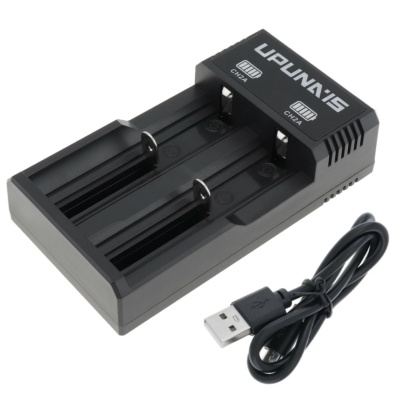 CH2A DC5V Universal Dual USB Battery Charger