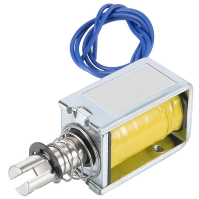 DC 24V 0.8KG  0837S Solenoid Push-Pull Linear Actuator Motor Electromagnet