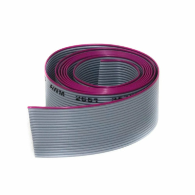 Gray Flat Ribbon Cable 20 Wires per 1 meter