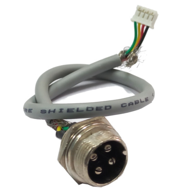 GX16 - 4 Pin Male Panel Mount Aviation Connector with JST Cable