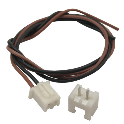 2-pin JST XH Polarised Connector 2.54mm pitch  Male & Female with Wire