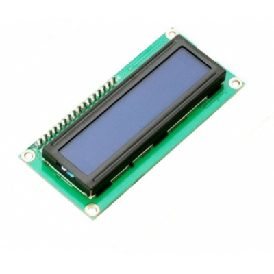 16 x 2 LCD Display with Blue Backlight