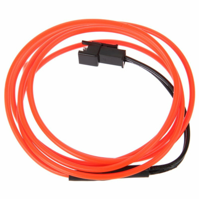 EL Wire 5M LED Light Waterproof Strip-  Orange 