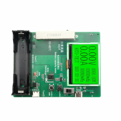 18650 Battery Capacity Tester LCD Display Lithium Power Detector Module
