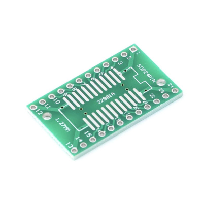 SOP24 TSSOP24 SSOP24 SMD to DIP24 PCB Adapter Board 
