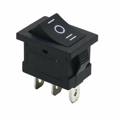 ProMax Rocker Switch SPDT Latching for DC Motor Direction Control KCD1 3-Pin