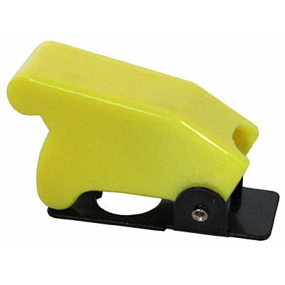 Toggle Switch Safety Cap - Yellow