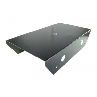 Advance 4 Wheel Metal Chassis Black for Robotics & Hobby Electronics 