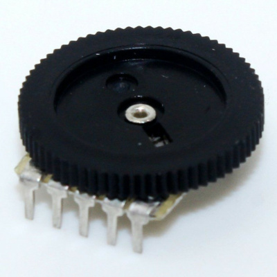 Round Dial Potentiometer 5 Pin 10K 16mm