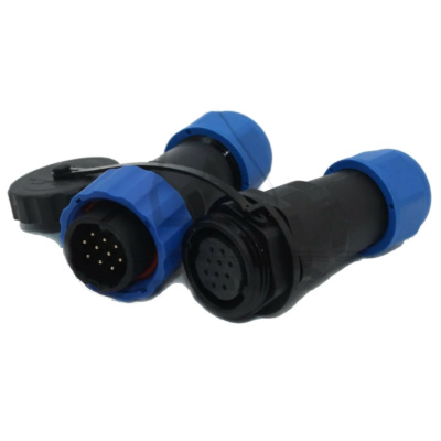 SD20 10PIN 5A Waterproof Cable Mount Aviation Connector  Male Plug Female Socket IP68