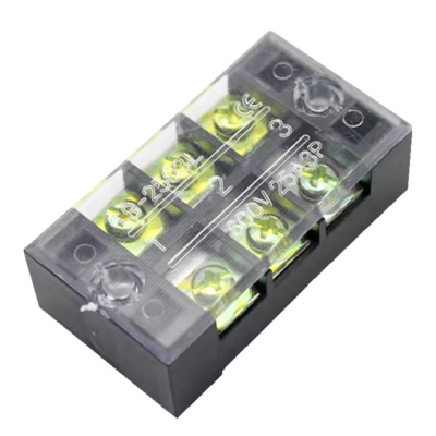 ProMax PTB-2503 Terminal Strip Barrier Block with Transparent Cover