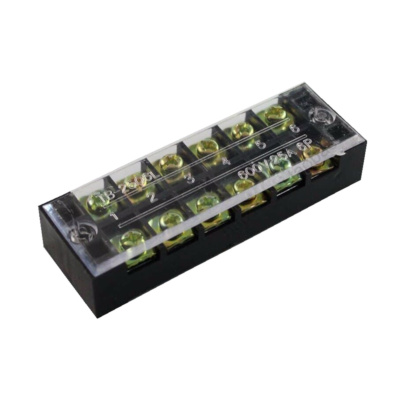 ProMax PTB-2506 Terminal Strip Barrier Block with Transparent Cover