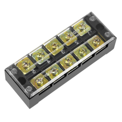 ProMax PTB-4505 Terminal Strip Barrier Block with Transparent Cover