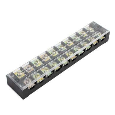 ProMax PTB-4510 Terminal Strip Barrier Block with Transparent Cover