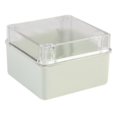 ProtechT WPE14T IP65 Waterproof Plastic Enclosure with Transparent Lid