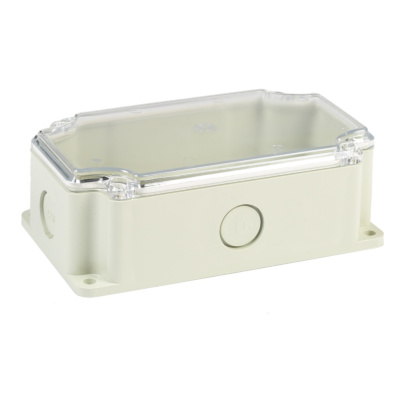 ProtechT WPE16T IP65 Waterproof Plastic Enclosure with Transparent Lid