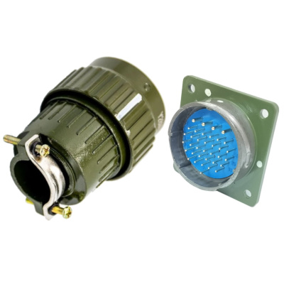 YP36 36 Pole 1A Panel Mount Aviation Connector Male Plug+Female Socket