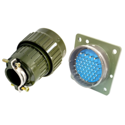 YP36 50 Pole 1A Panel Mount Aviation Connector Male Plug+Female Socket
