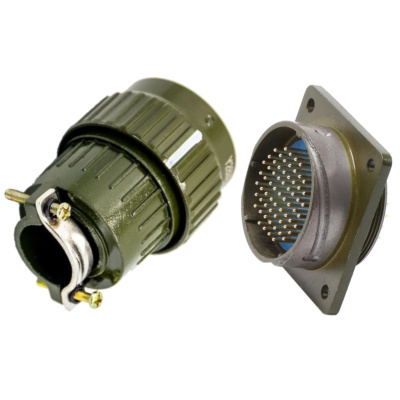 YP36 65 Pole 1A Panel Mount Aviation Connector Male Plug+Female Socket